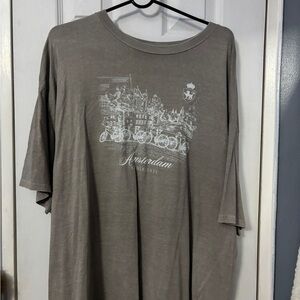 PacSun Amsterdam Graphic Tee - Gray